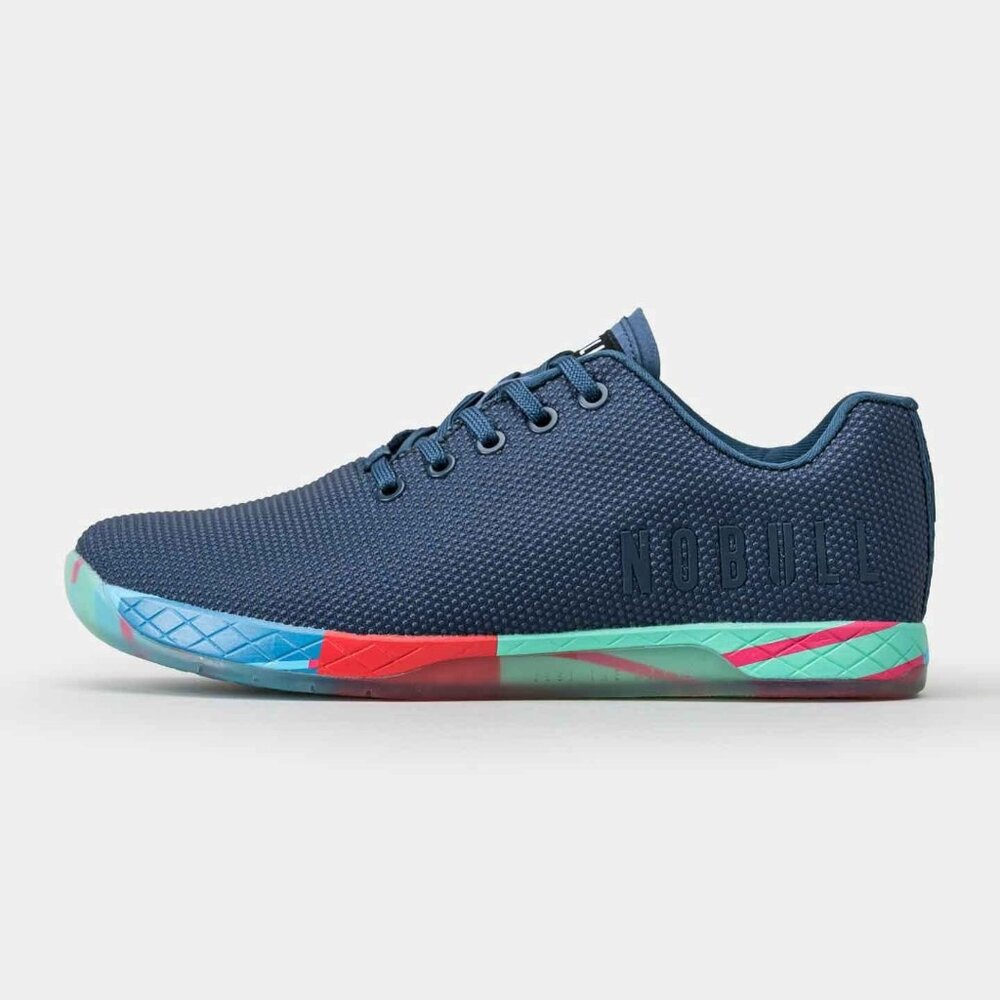 NOBULL Women's Lightning Trainer in Navy Lightning size 8.5